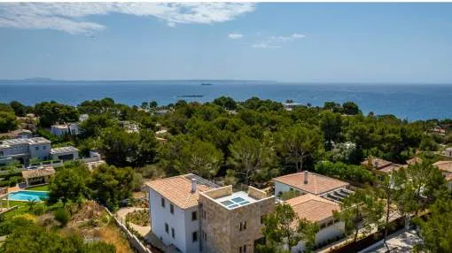 Newly built mallorquin style villa in Sol de Mallorca